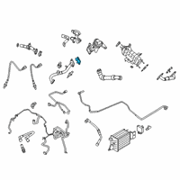 OEM 2021 Ford Bronco EGR Pipe Gasket Diagram - JT4Z-9E464-B