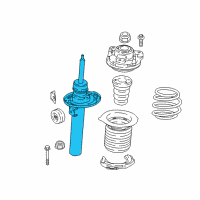 OEM 2020 BMW X3 Front Spring Strut Left Left Set Diagram - 31-31-6-871-779