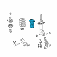 OEM Honda Civic Seat, R. FR. Spring (Upper) Diagram - 51402-SNA-903