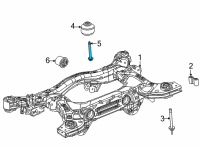 OEM 2010 Chrysler 300 Screw-ALTERNATOR Diagram - 6507394AA