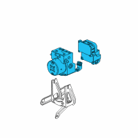 OEM Saturn ABS Control Unit Diagram - 15264705