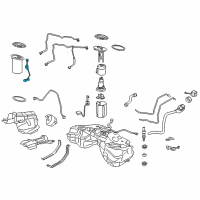 OEM 2017 Lexus RC200t Gage Assy, Fuel Sender Diagram - 83320-30570