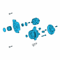 OEM 2020 Toyota Camry Alternator Diagram - 27060-0P410