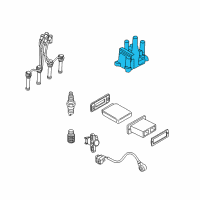 OEM Ford Ranger Coil Diagram - 1S7Z-12029-AD