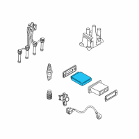 OEM 2004 Ford Ranger ECM Diagram - 3U7Z-12A650-DNA