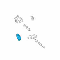 OEM Toyota Camry Receiver Diagram - 89760-06012
