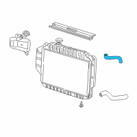 OEM Ford E-150 Upper Hose Diagram - XC2Z-8260-BB