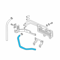 OEM 2018 Acura RDX Hose (ATF) Diagram - 25214-R8B-007