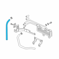 OEM 2018 Acura RDX Hose (305MM) (ATF) Diagram - 25214-RWC-007