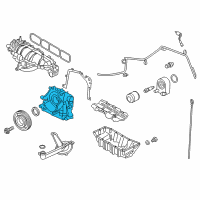 OEM 2014 Ford Escape Oil Pump Diagram - BM5Z-6600-A