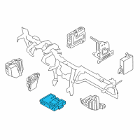 OEM Hyundai Unit-Lane Departure Warning System Diagram - 95890-3M950