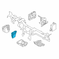 OEM Hyundai Unit Assembly-Pdm Diagram - 95460-3M100