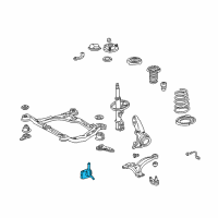 OEM 2001 Lexus ES300 Computer, Absorber Control Diagram - 89243-33042