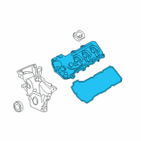 OEM 2008 Lincoln MKX Valve Cover Diagram - 7T4Z-6582-E