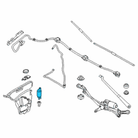 OEM 2019 BMW M5 Washer Pump Diagram - 67-12-7-310-147