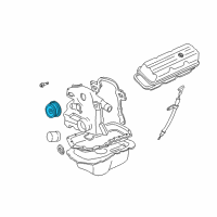 OEM 2007 Pontiac Grand Prix Balancer Asm-Crankshaft Diagram - 12563266