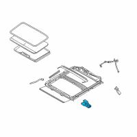 OEM 2008 Lincoln MKZ Motor Diagram - 7W1Z-15790-A