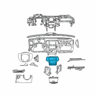 OEM Jeep Grand Cherokee Stack-Vehicle Feature Controls Diagram - 5091838AF