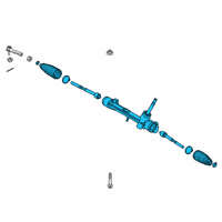 OEM 2022 Toyota Corolla Gear Assembly Diagram - 45510-02370