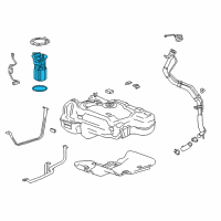 OEM 2014 Buick Encore Fuel Pump Diagram - 13516849