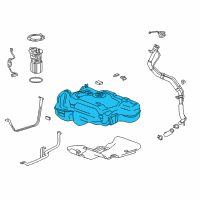 OEM 2014 Buick Encore Fuel Tank Diagram - 95297329