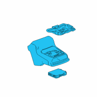 OEM 2018 Chevrolet Camaro Rear Panel Diagram - 84235247