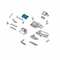 OEM Chevrolet Corvette HOUSING, Air Distributor Diagram - 52485032