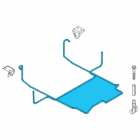 OEM Nissan Carrier Spare Tire Diagram - E7200-3LMMC