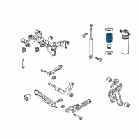 OEM 2018 GMC Terrain Coil Spring Diagram - 23476247