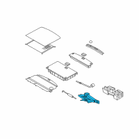 OEM Hyundai Jack Assembly Diagram - 09110-2B000