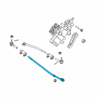 OEM 2012 Ford E-150 Drag Link Diagram - 8C2Z-3304-D
