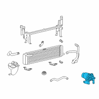 OEM 2012 Ford Mustang Auxiliary Pump Diagram - 7R3Z-8501-B