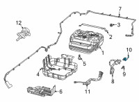 OEM 2020 Jeep Wrangler Cap-Diesel Exhaust Fluid Diagram - 68145555AD