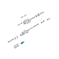 OEM 2004 Cadillac SRX Intermed Shaft Diagram - 25767302