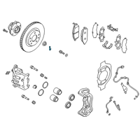 OEM Nissan Pin - COTTER, Split Diagram - 08921-3202A