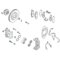 OEM Infiniti Pin Diagram - 41133-3WU0A