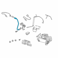 OEM Jeep Commander Tube-EGR Diagram - 53032778AC