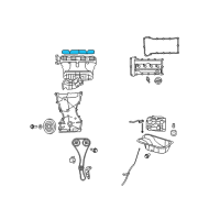 OEM 2015 Dodge Journey Gasket-Intake Manifold Diagram - 4884550AB