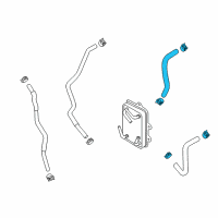 OEM 2014 Kia Optima Hose Assembly-Oil Cooler Diagram - 254254R000