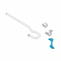 OEM 2002 Lexus SC430 Link Assy, Rear Stabilizer, RH Diagram - 48830-50030