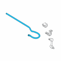 OEM 2005 Lexus LS430 Bar, Stabilizer, Rear Diagram - 48812-50120
