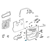 OEM 2017 GMC Yukon Memory Switch Diagram - 84413226