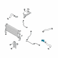 OEM 2021 Kia Forte Filler Neck Assembly-Rad Diagram - 25329F3300