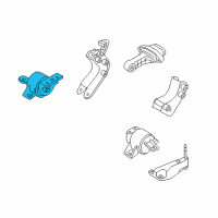 OEM 2009 Chevrolet Aveo Front Mount Diagram - 96806639