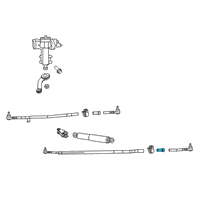 OEM Jeep Gladiator ADJUSTER-Steering Link Diagram - 68260466AB