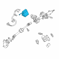 OEM 2013 Toyota Camry Control Module Diagram - 89650-06060