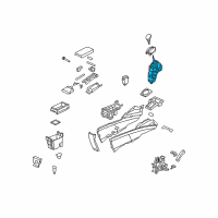 OEM Honda Civic Bracket, Base Diagram - 54200-SNC-A82