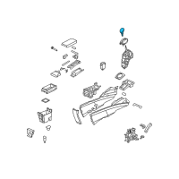 OEM Knob Assy., Select Lever Diagram - 54130-SNA-A81