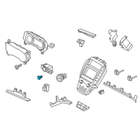 OEM 2020 Lincoln MKZ Trunk Lid Switch Diagram - DP5Z-54432A38-AA