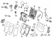 OEM 2022 Lexus NX350h CONTROL SUB-ASSY, SE Diagram - 87501-30060